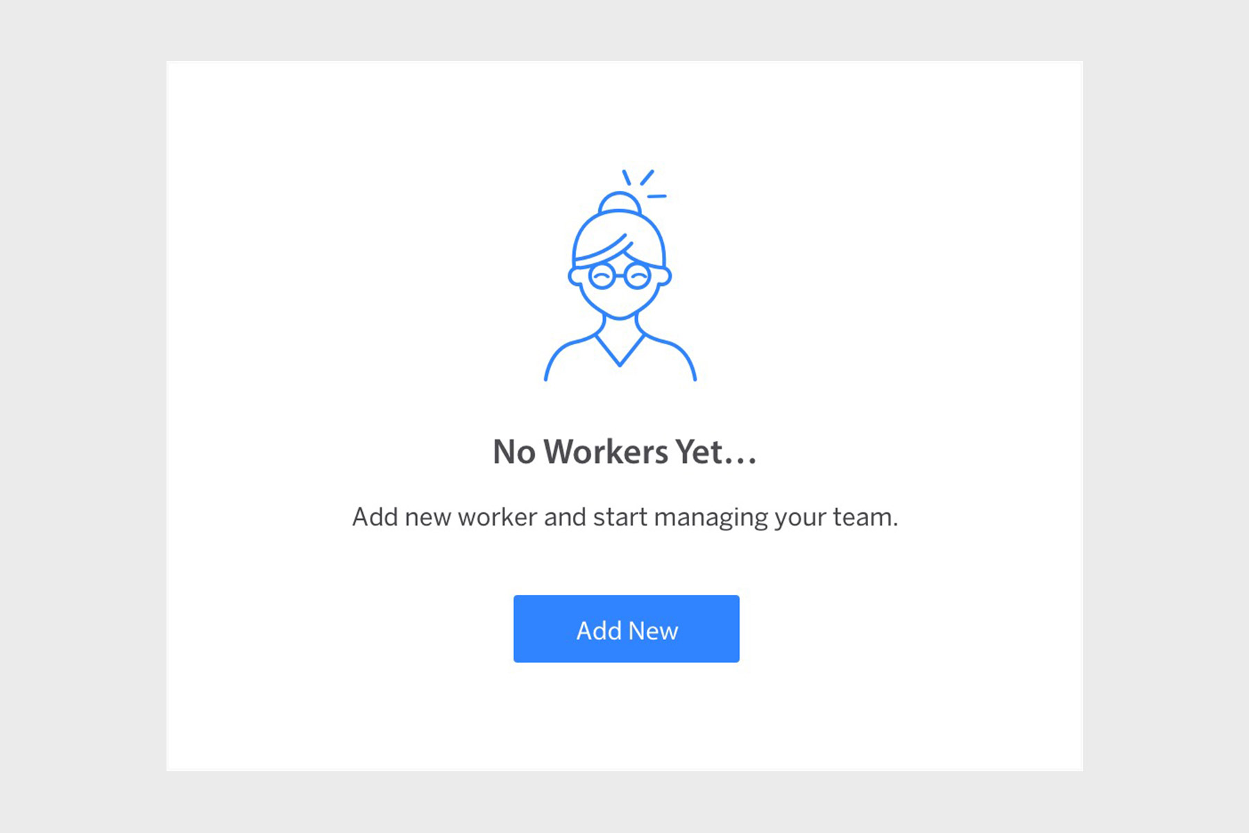 Papaya platform add new worker popup